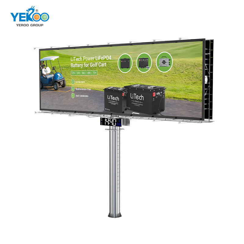 Yeroo Easy Installation Commercial Advertising Steel