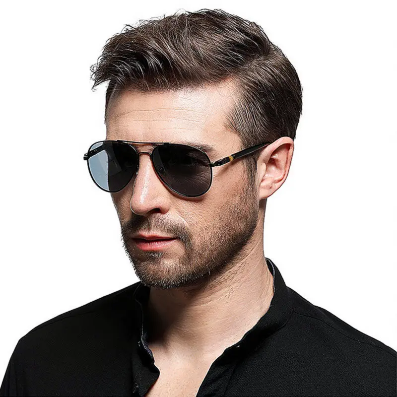 WK209 Hottest Mens Classic Vintage UV400 Sun Glasses Custom Logo Aviation Sunglasses Polarized