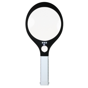 LED ánh sáng 1 UV ánh sáng kính lúp kính lúp cầm tay racketplasticxtra Kính biểu tượng tùy chỉnh OEM ống kính quang học <span class=keywords><strong>10x</strong></span> 4x10x4 - Product Image 1