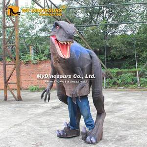MYDINO Walking <span class=keywords><strong>Velociraptor</strong></span> Dinosaurio Disfraz Parque Temático Jurásico - Product Image 1