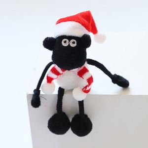 Nuevo Llavero de Peluche de Oveja Personalizado con Diseño de Nariz, Súper Suave, de Animales de Granja, Bonito - Product Image 4
