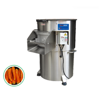 Automatische roestvrijstalen machine voor het schillen van groenten, fruit en aardappelen, aardappelverwerkingsmachine, machine voor het schillen van aardappelhuiden