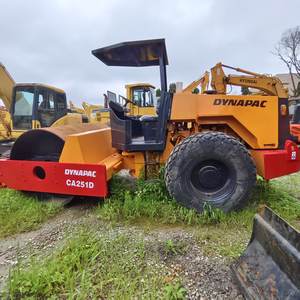 Gran condición de trabajo Dynapac CA251D usado Dynapac Road Roller CA25D CA251D CA30D CA301D con funciones potentes en Stock - Product Image 5