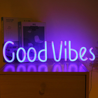 Venta caliente nueva forma personalizable Flexible LED neón fiesta decoración brillante PVC plástico Material lámpara de neón