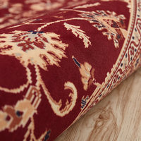 Tapis carré de style italien pour salon et chambre - Tapis en polyester tissé à la machine pour canapé, table basse et chevet