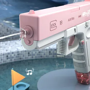 Glock Clip Versie Van Bullet Drum Het Elektrische Waterpistool 2023 Nieuwe Outdoor Kind Design Game Pistoolspeelgoed