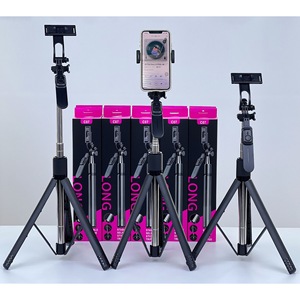 Phổ Biến Nhất Hợp Kim Nhôm Cân Bằng & Ổn Định Chụp Ảnh Tự Sướng Thanh Chân Máy Đa Chức Năng 360 Xoay Ảnh Tự Sướng Thanh Cho Điện Thoại - Product Image 1