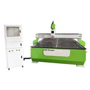 Grande fraiseuse à bois 2040 avec table à vide pour la gravure de portes et de meubles en bois pour l'Irak - Product Image 1