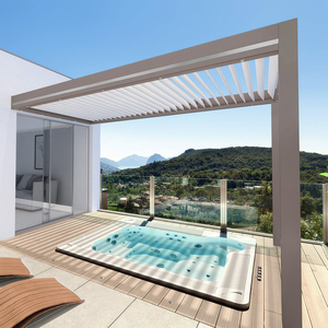 <span class=keywords><strong>Pergola</strong></span> électrique de style moderne en aluminium, pour cour, étanche, système de toit, à <span class=keywords><strong>prix</strong></span> d'<span class=keywords><strong>usine</strong></span> - Product Image 4