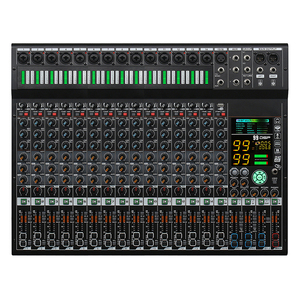 Professional 16-Channel Digital Audio Mixer Dual 99 DSP Effects USB BT <strong>DJ</strong> Console Live Sound Performance Metal Material - Product Image 1