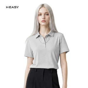 <span class=keywords><strong>Polo</strong></span> de Golf Personalizado con Logotipo, de Alta Calidad, en Seda de Morera, Uniforme Escolar, <span class=keywords><strong>Polo</strong></span> de Algodón Liso, Transpirable y Antiolor - Product Image 2