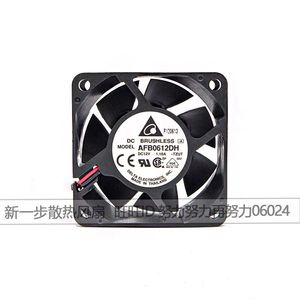 Ventilateur de refroidissement sans balais Delta AFB0612DH 6 cm 12 V 1,10 A DC à haut débit d'air et double roulement à billes - Product Image 1