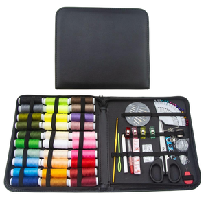 <span class=keywords><strong>Kit</strong></span> <span class=keywords><strong>de</strong></span> Costura y <span class=keywords><strong>Bordado</strong></span> <span class=keywords><strong>de</strong></span> 30 Hilos con Diseño Simple y Componentes <span class=keywords><strong>de</strong></span> Cuero - Juego <span class=keywords><strong>de</strong></span> Herramientas <span class=keywords><strong>de</strong></span> Costura - Product Image 6