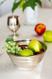 Nuevo cuenco clásico para servir frutas, ensaladera de cobre de mediados de siglo, cuencos de vajilla decorativos de forma redonda para cenar - Product Image 2