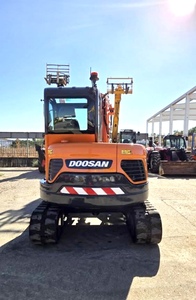 รถขุดขนาดเล็ก 6 ตัน Doosan DX63 รุ่นดูแลรักษาอย่างดี ได้รับการรับรองมาตรฐาน CE รถขุดตีนตะขาบมือสอง เครื่องยนต์ Doosan ของเกาหลี พร้อมมอเตอร์และปั๊ม - Product Image 3