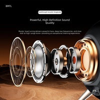 Réveil XDOBO BMTL avec subwoofer 5.3, éclairage LED RGB, boîtier en plastique, batterie 1000-2000mAh, son cristallin
