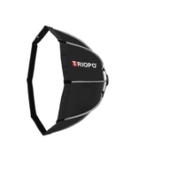 Boîte à lumière octogonale parabolique Triopo KS90 90cm de qualité supérieure avec diffuseur, support et poignée pour flash Speedlite