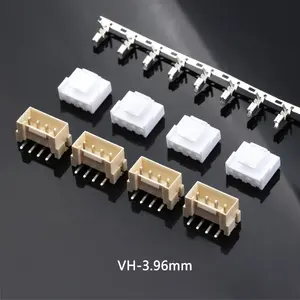 VH 3.96mm wafer connector 4pin vertical SMT housing terminal pin 3.96mm wire to board connector