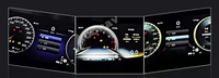 Panel de Instrumentos Digital Android de 12.3 Pulgadas para Mercedes Benz Clase V Vito, Clúster LCD, Modificación de Tablero Multimedia