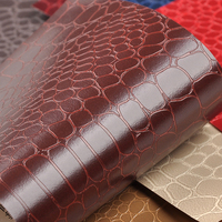 Papier d'emballage spécial à motif crocodile, PVC gaufré, simili cuir laminé, rouleau de placage, cadre photo simple