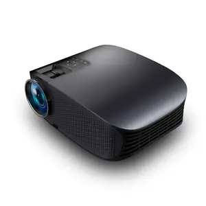 YUNDOO Newest YG600 LCD Projector Supports Full HD 1080P Home Theater Compatible VGA USB Video Portable Projector