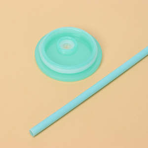 Tasse à une seule couche en verre maçon en plastique de 16oz avec couvercle tasses à boire de paille pour accessoires de bar de fête lait au café glacé - Product Image 5