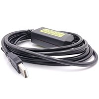 Cable de programación USB a Mini Din de 8 pines para Mitsubishi MELSEC adaptador USB a RS422 para Mitsubishi PLC FX3U FX Series
