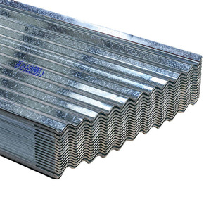 Tôle de toiture 4x8, tôle <span class=keywords><strong>ondulée</strong></span> galvanisée à paillettes régulières <span class=keywords><strong>pour</strong></span> maison - Product Image 1