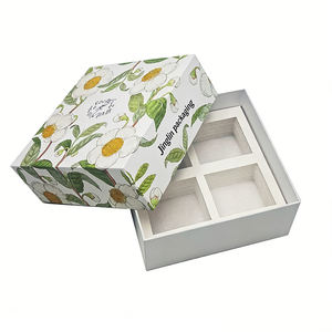 Caja de Embalaje de Cartón con Logotipo Personalizable, Materiales Reciclados, con Laminado Mate para Bebidas, Té, Café, Productos de Regalo - Product Image 4