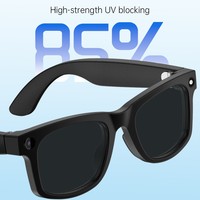 Lunettes Intelligentes avec Caméra HD 1080p AIMB Max, Traduction IA, Enregistrement Vidéo, Voix pour Musique et Appels, Lunettes de Soleil Connectées