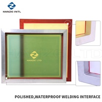 Pantallas de serigrafía con marcos de aluminio de 1.4mm, 1.6mm, 2mm, 3mm con malla de alta densidad para serigrafía