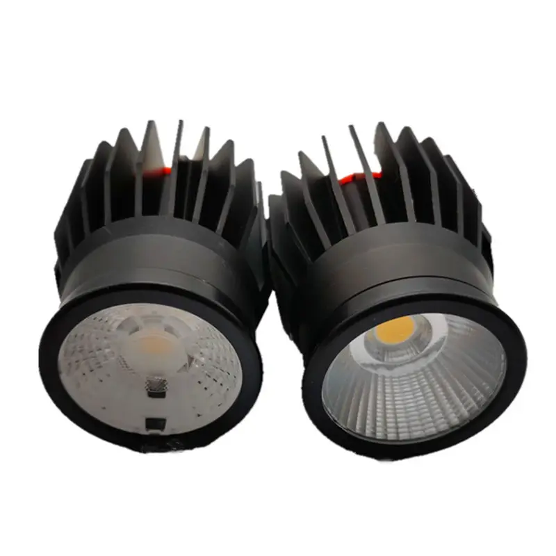 Rotonda del Soffitto del LED GU10 Da Incasso Da Incasso Raccordi Diametro 50 millimetri MR16 Modulo LED Da Incasso Bianco Caldo HA CONDOTTO il Modulo MR16 GU10 15W