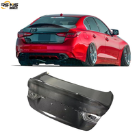 Meilleure Vente 2015-2022 pour Infiniti Q50 Q50L Q50S – Couvercle de Coffre en Fibre de Carbone Léger, Remplacement Direct, Kit Carrosserie Haute Qualité