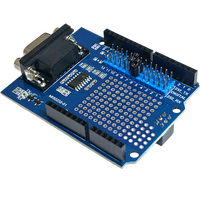 Module de protection Arduino MAX232 RS232, Port série DB9, connecteur femelle, émetteur-récepteur TTL 5V vers RS-232 MIS0232-01 pour Arduino Uno