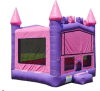 Château gonflable coloré en PVC 0,55 mm, taille et couleur personnalisables, utilisation intérieure/extérieure, marque Combo Bounce Reddy
