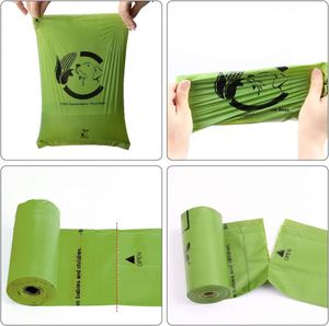 Eco Friendly 100% Biodegradable and <b>Compostable</b> Pet Waste <b>Bag</b> Custom Logo Poop <b>Bags</b> - Product Image 4