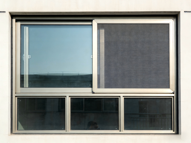 FIDELIS Industrial Aluminum Alloy Sliding Windows Soundproof Design Magnetic Folding Screen Energy Star Qualified Postmodern