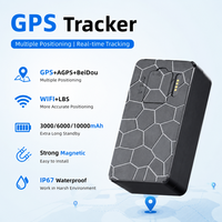 Traceur GPS Professionnel G50 4G, Batterie Longue Durée 10000mAh, Étanche IP67, Suivi en Temps Réel, Bluetooth, SOS pour Voiture, Animaux Domestiques, Chiens, Biens