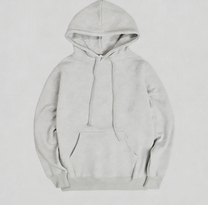 Sudadera con Capucha de Punto Resistente, Cálida para Invierno, de Algodón Grueso de 3 Capas, Estilo Coreano, con Bolsillo Canguro - Product Image 1