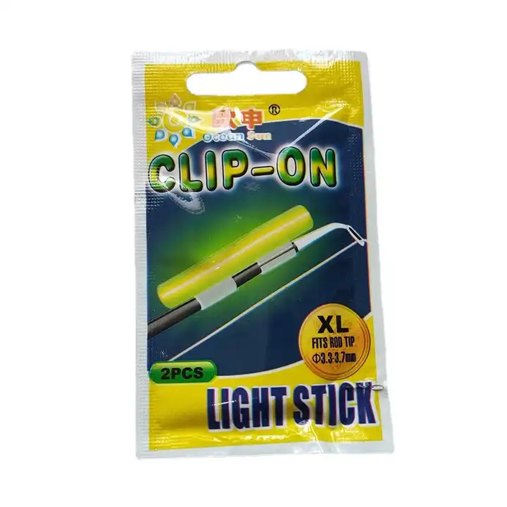 Fishing Glow Sticks for Fishing Pole Fishing Rod Tip Light Fluorescent  Light Sticks for Night Fishing Accessories