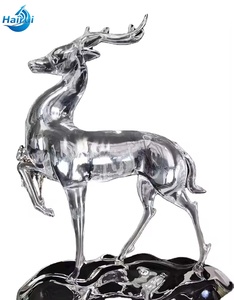 Sculpture de cheval de Cendrillon éclairée en 3D, personnalisée en usine, pour décoration de mariage - Product Image 5