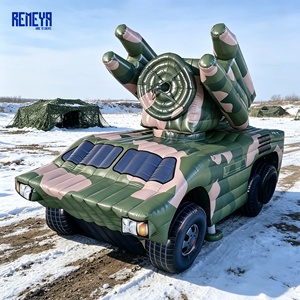 Camion radar gonflable de qualité professionnelle avec simulation de signature radar et ancrage au sol pour exercices sur le terrain REMEYA - Product Image 1