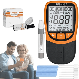 Plc 5 In1 Household blood lipid analyzer <strong>cholesterol</strong> <strong>triglyceride</strong> five item tester Bulk Supply - Product Image 1