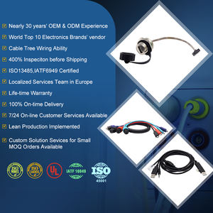 Cavo USB in Pelle con Connettore Femmina Piatto e Cappuccio Impermeabile per Terminale PH2.0 4P per Dispositivi Smart Industriali da Esterno - Product Image 5