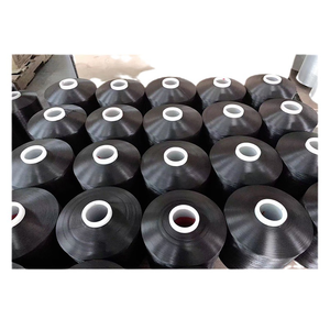 Faible MOQ 2075 3075 4075 Fil de polyester filé à cœur teint recouvert d'air avec élasthanne pour la fabrication de chaussettes - Product Image 2