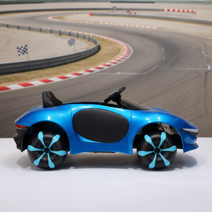 سيارة ألعاب للأولاد بأربع عجلات للأطفال من 5-7 سنوات، مصنوعة من البلاستيك، ببطارية طويلة الأمد، مع موسيقى وصندوق أمتعة كبير جدًا - Product Image 4