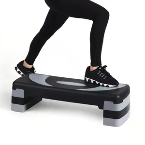 Zhoya nhà tập thể dục phụ kiện 2 cấp 78cm có thể điều chỉnh <span class=keywords><strong>Aerobic</strong></span> bước nền tảng Non-Slip ABS tập thể dục bước bán nhà máy trực tiếp - Product Image 2