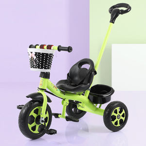 Tricycle à roues pour enfants sans pédales, chariot à main pour enfants, vélo pour bébé, vélo à pousser, vélo à équilibre - Product Image 4