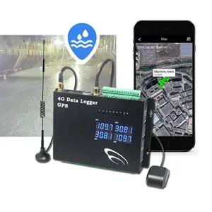 Hochwertiger GPS-Tracker Solar betriebener industrieller Einsatz und Temperatur regler Datenlogger GPS-Tracker 4g