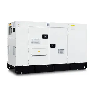 Set Generator Diesel Pendingin Air Tipe Senyap Baru dengan Mesin FAW 4DW93-42D Daya Prima 30kva Generator Diesel